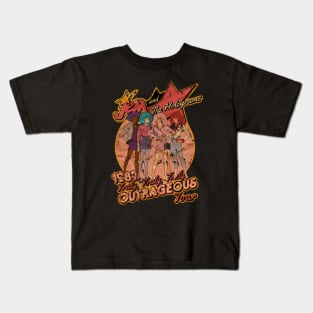 Jem Outrageous Tour 1987 Kids T-Shirt